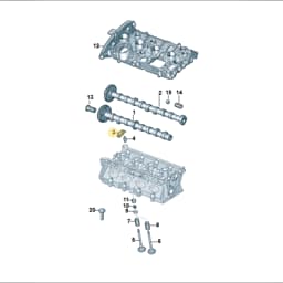 06E109417AM Audi Roller Rocker Arm