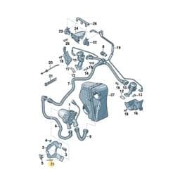 N90535201 Volkswagen Pop Rivet
