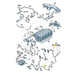 N10648101 Volkswagen Spacer Ring