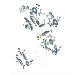 N10582103 Volkswagen Oval Head Bolt