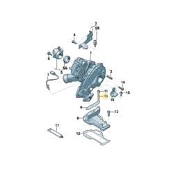 N0445113 Volkswagen Threaded Pin