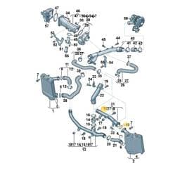 WHT001018A Volkswagen O-Ring Seal