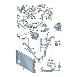 N91265001 Volkswagen Double Stud