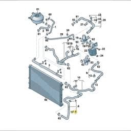 N10792701 Volkswagen Hose Bracket