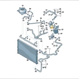 4D0614177A Volkswagen Stop Buffer