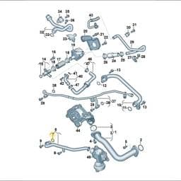 WHT005652A Volkswagen O-Ring