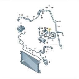 N90731503 Volkswagen Panel Bolt