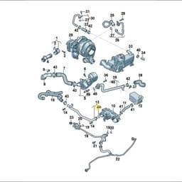 N91008401 Volkswagen O-Ring