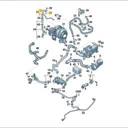 WHT003695C Volkswagen O-Ring