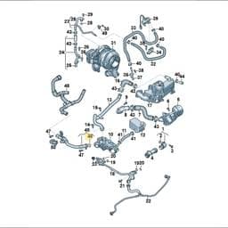 WHT009332A Volkswagen O-Ring