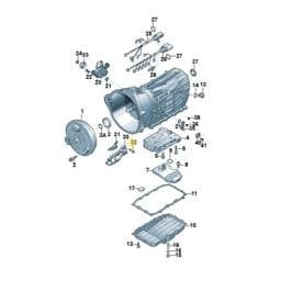 WHT005512 Volkswagen Hex Collared Bolt