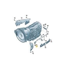 WHT005509 Volkswagen Hex Collared Bolt