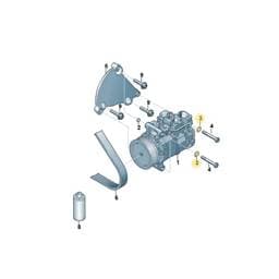 N90009504 Volkswagen Washer