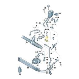 N10442101 Volkswagen Bracket