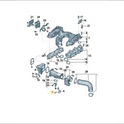 N10049308 Volkswagen Hexagon Head Bolt