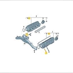 N10698001 Volkswagen Socket Head Bolt