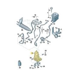 7P0423155D Volkswagen Electric Power Steering Pump
