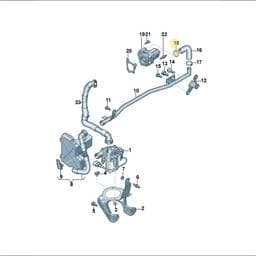 N90409501 Volkswagen Hose Clamp