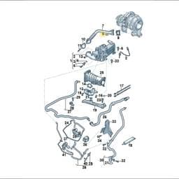 N91196201 Volkswagen Hexagon Socket Bolt