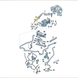 059131358G Volkswagen Gasket