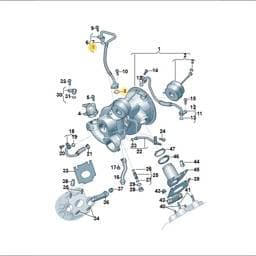 WHT006901A Volkswagen O-Ring
