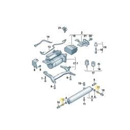 WHT001832 Volkswagen Hexagon Bolt