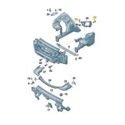 N91043201 Volkswagen Hexagon Socket Head Bolt