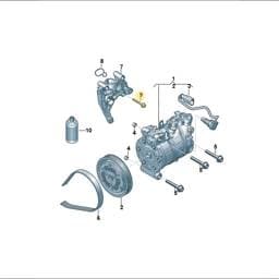 N10715601 Volkswagen Socket Head Bolt