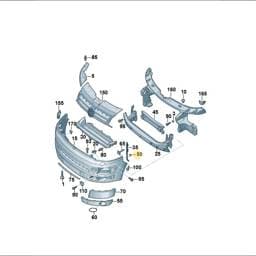 WHT001002 Volkswagen Hex Nut With Washer