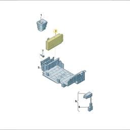 7E0035333A Volkswagen Radio Control Unit