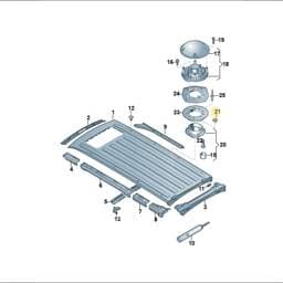N91038401 Volkswagen Speed Nut
