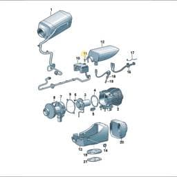 WHT002122 Volkswagen Hex Socket Bolt