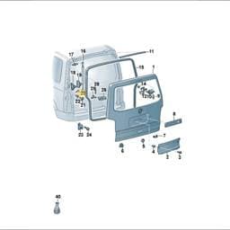 N10548902 Volkswagen Oval Head Bolt