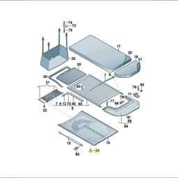 N90584101Y20 Volkswagen Fastener (Pearl Grey)