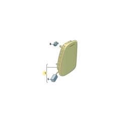 7H0880241B3U6 Volkswagen Pillar Trim Cover (3U6)