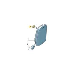 7H0881089 Volkswagen Trim Clip