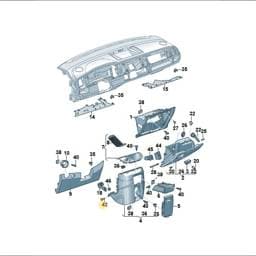 N90448402 Volkswagen Screw