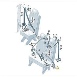 WHT001373 Volkswagen Shim