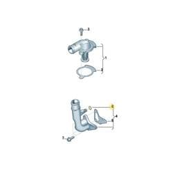 N90932603 Volkswagen O-Ring Seal