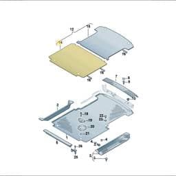 JNV863730A Volkswagen Floor Cover