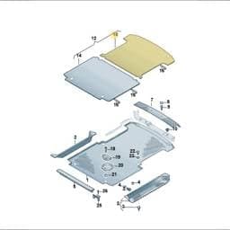 JNV863717KJYN Volkswagen Interior Trim (Moonrock Grey)