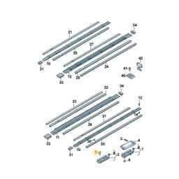 N91069001 Volkswagen Cylinder Fitting Screw