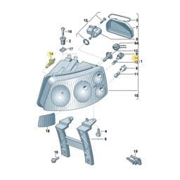 N0177612 Volkswagen Halogen Bulb