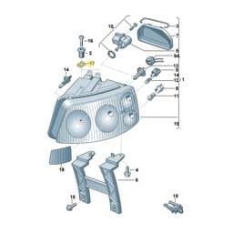N90981702 Volkswagen Speed Nut