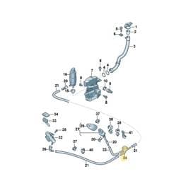 7L6955873 Volkswagen Wiper System Distributor