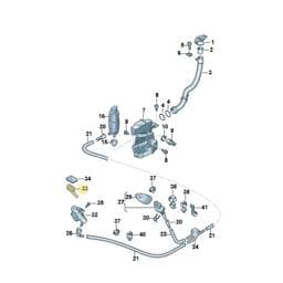 7H0955103 Volkswagen Nozzle Carrier