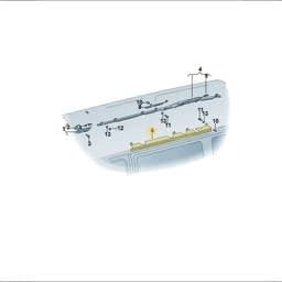 7E5880531 Volkswagen Head Airbag Guide Piece