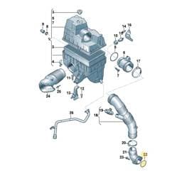 N91019101 Volkswagen O-Ring