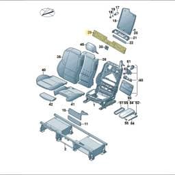 JNV885317SB1 Volkswagen Fresh Air Flap