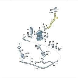 7H0955463D Volkswagen Hose